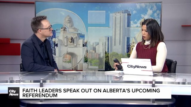Faith leaders speak out on Alberta’s upcoming referendum