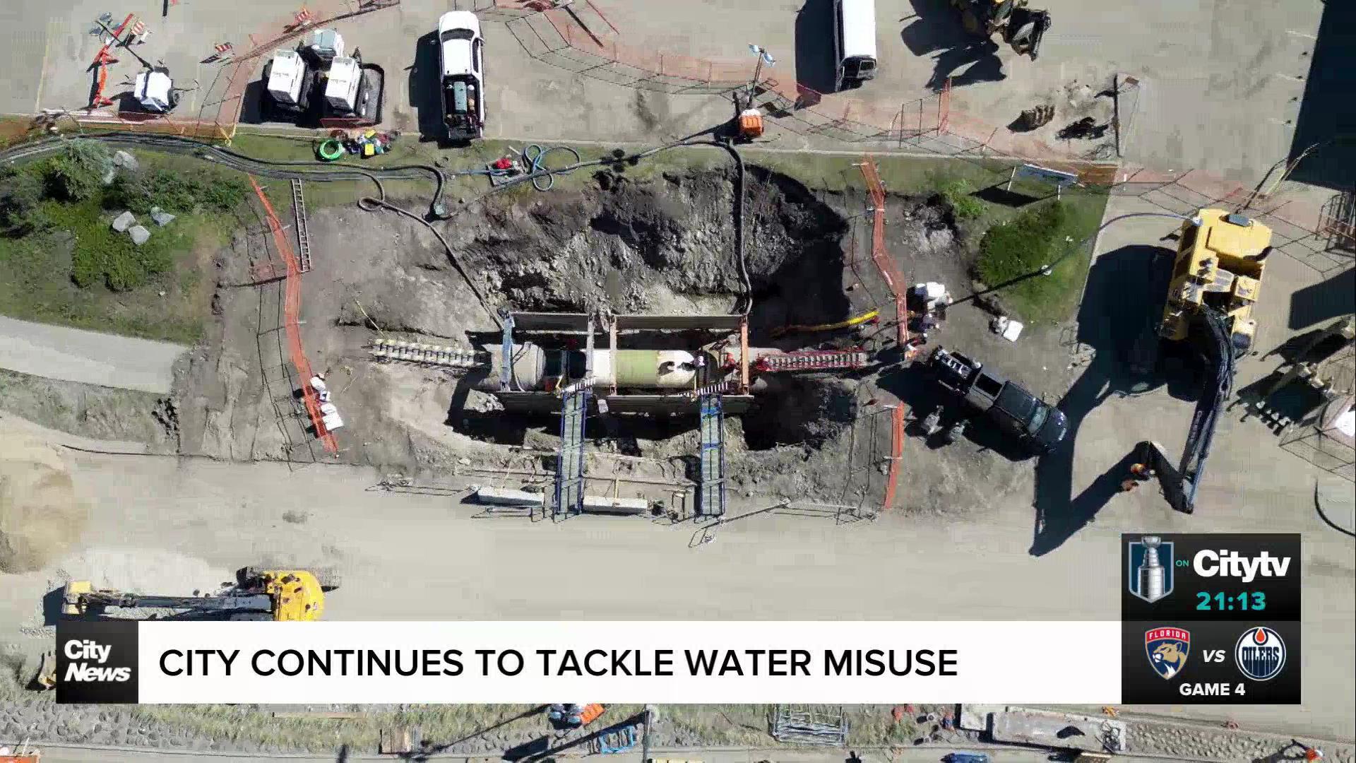 Calgary continues to tackle water misuse amidst outdoor restrictions