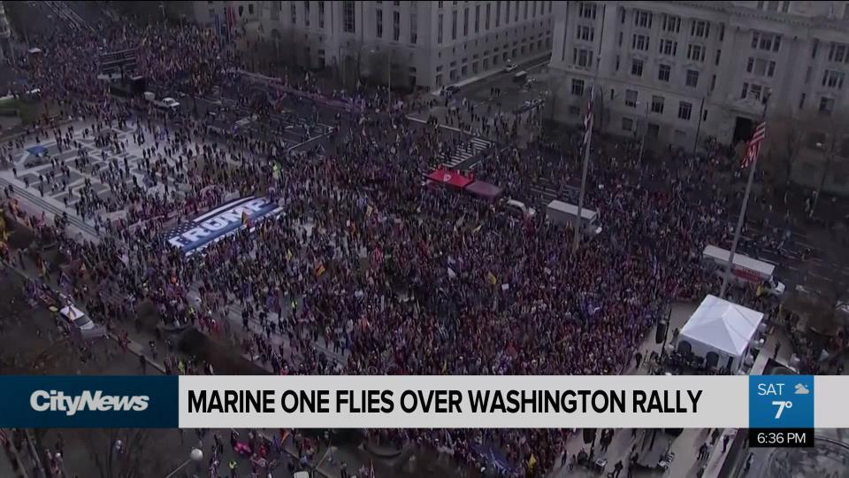 Trump Supporters Protest Election Results In Washington