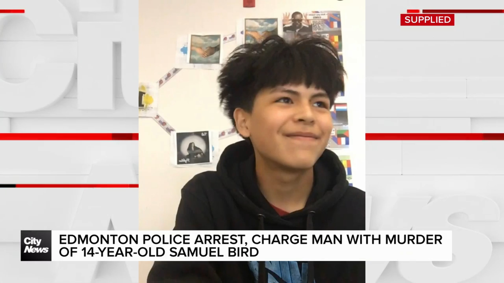 Edmonton police arrest, charge man with murder in death of 14-year-old Samuel Bird