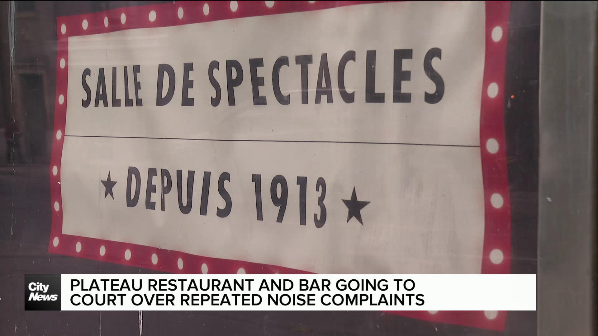 Restaurant-bar in Montreal’s Plateau being taken to court over noise