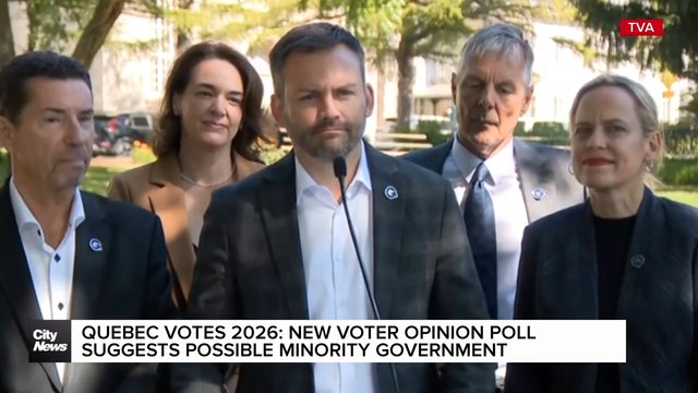 New poll on Quebec election suggests minority government possible