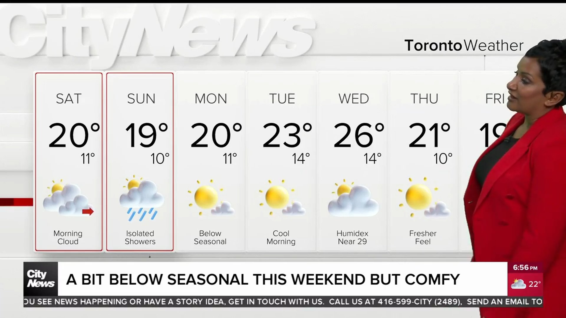 Cool weather continues through weekend