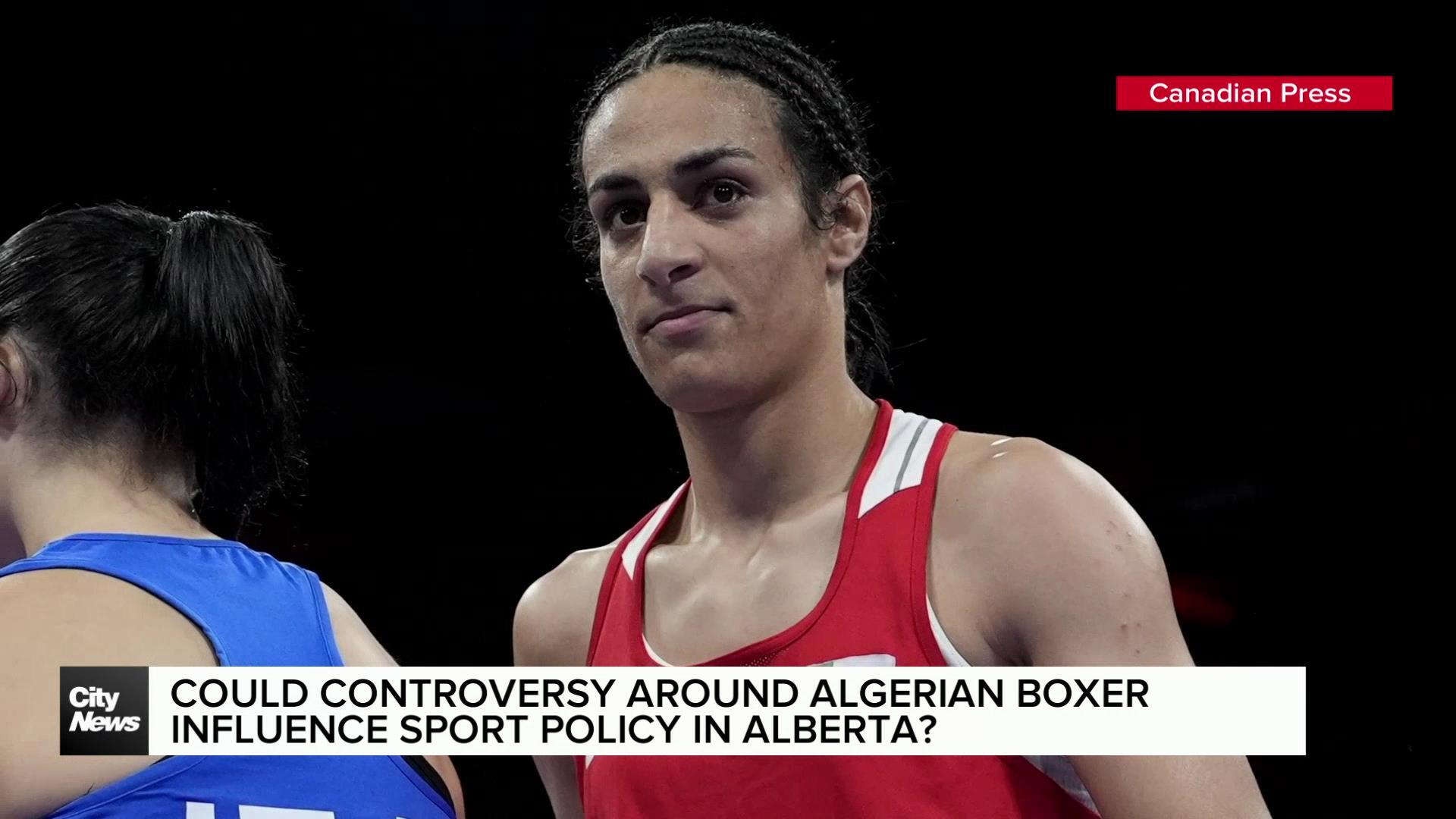 Could controversy around Algerian boxer influence sport policy in Alberta?