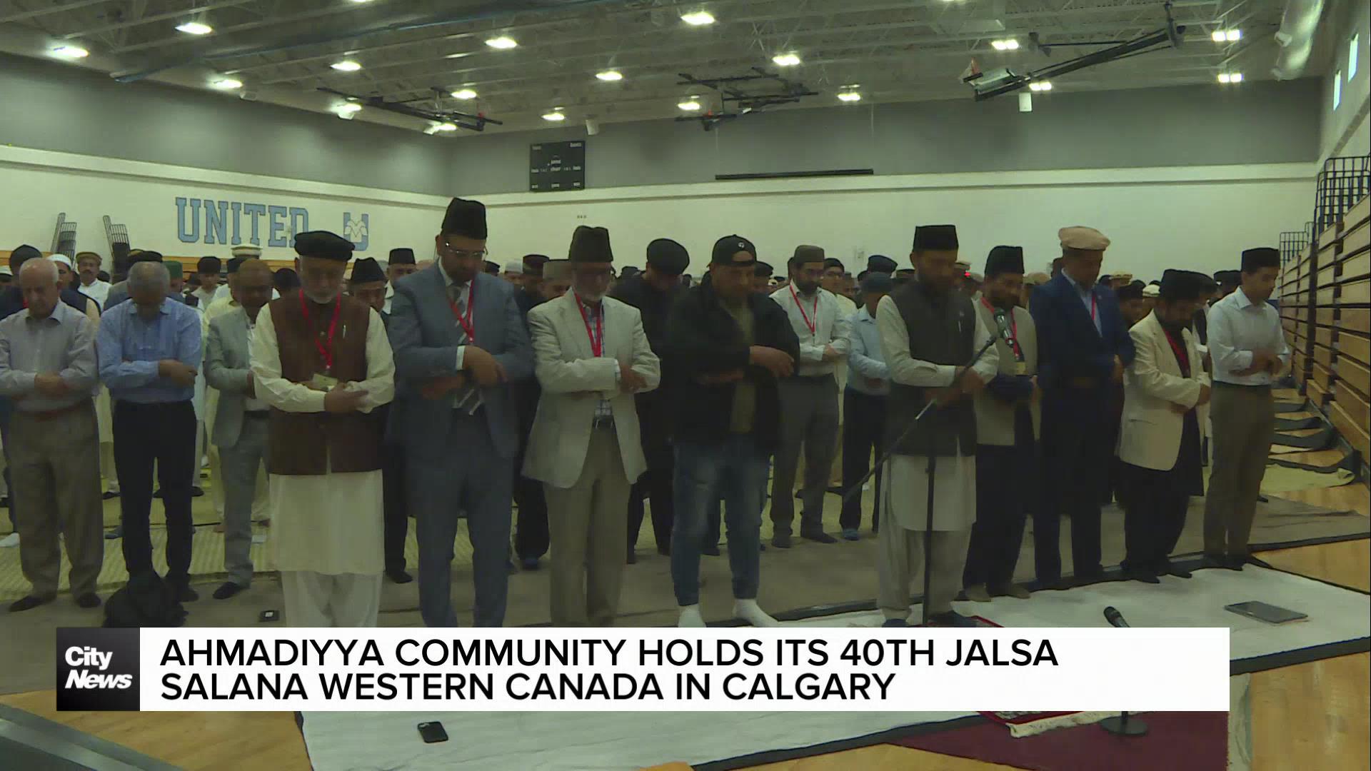 Ahmadiyya community's 40th Jalsa Salana Western Canada held in Calgary