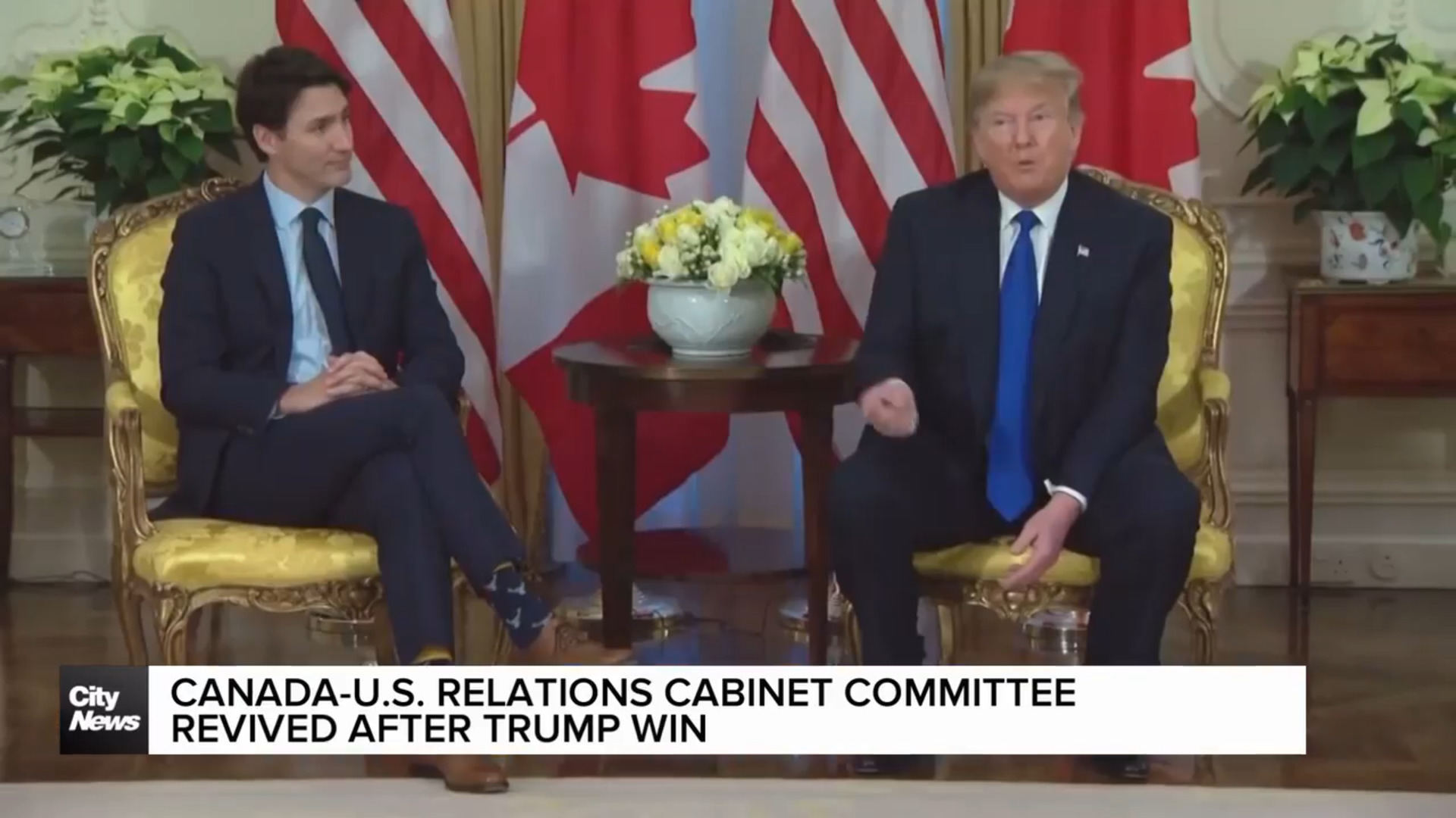 Canada-U.S. relations cabinet committee gathers