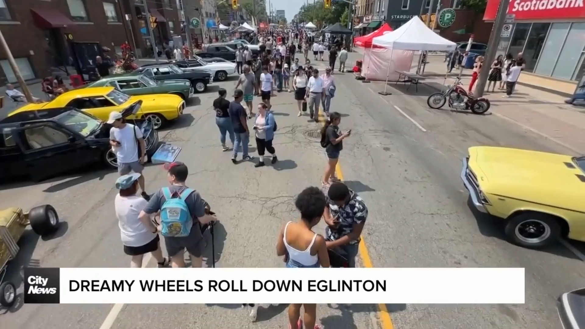 Dreamy wheels roll down Eglinton
