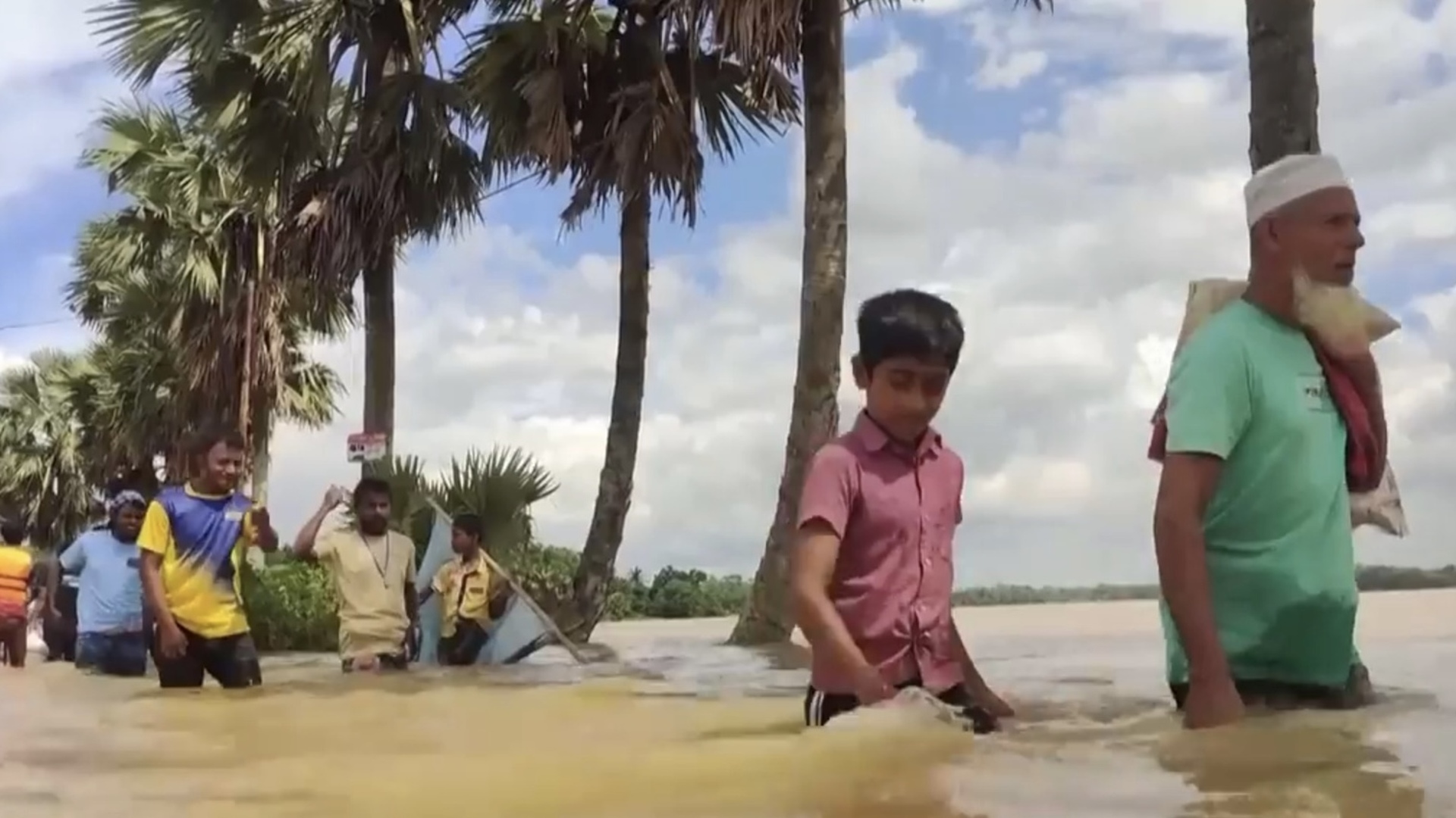 Deadly flooding impacts 4.5 million people in Bangladesh and India