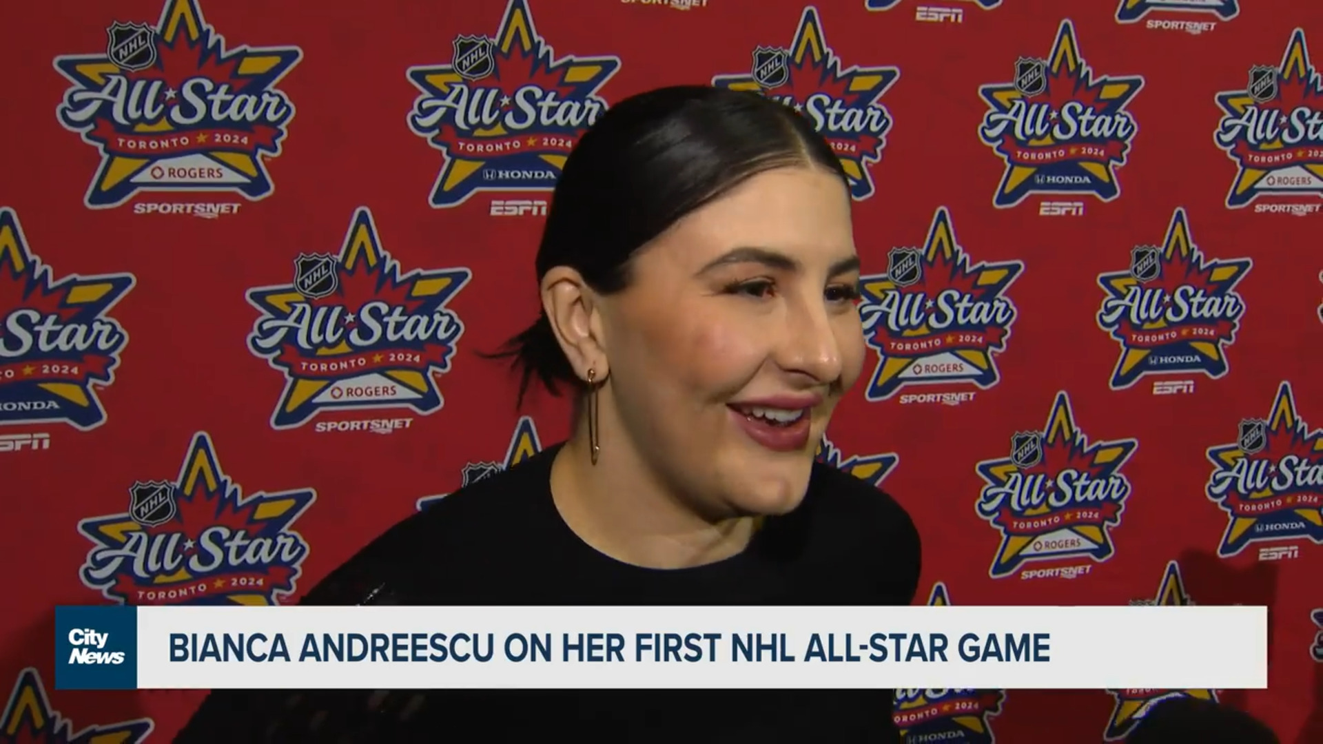 Bianca Andreescu Discusses NHL All Star Experience Justin Bieber   Image 