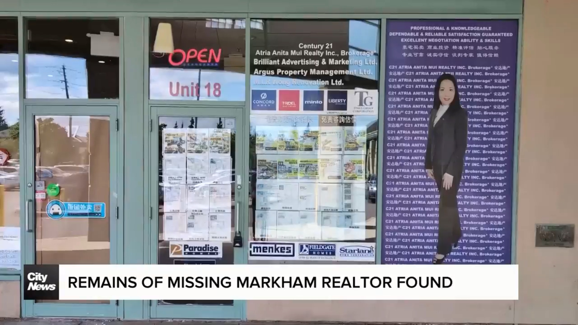 Remains of missing Markham realtor found near Parry Sound