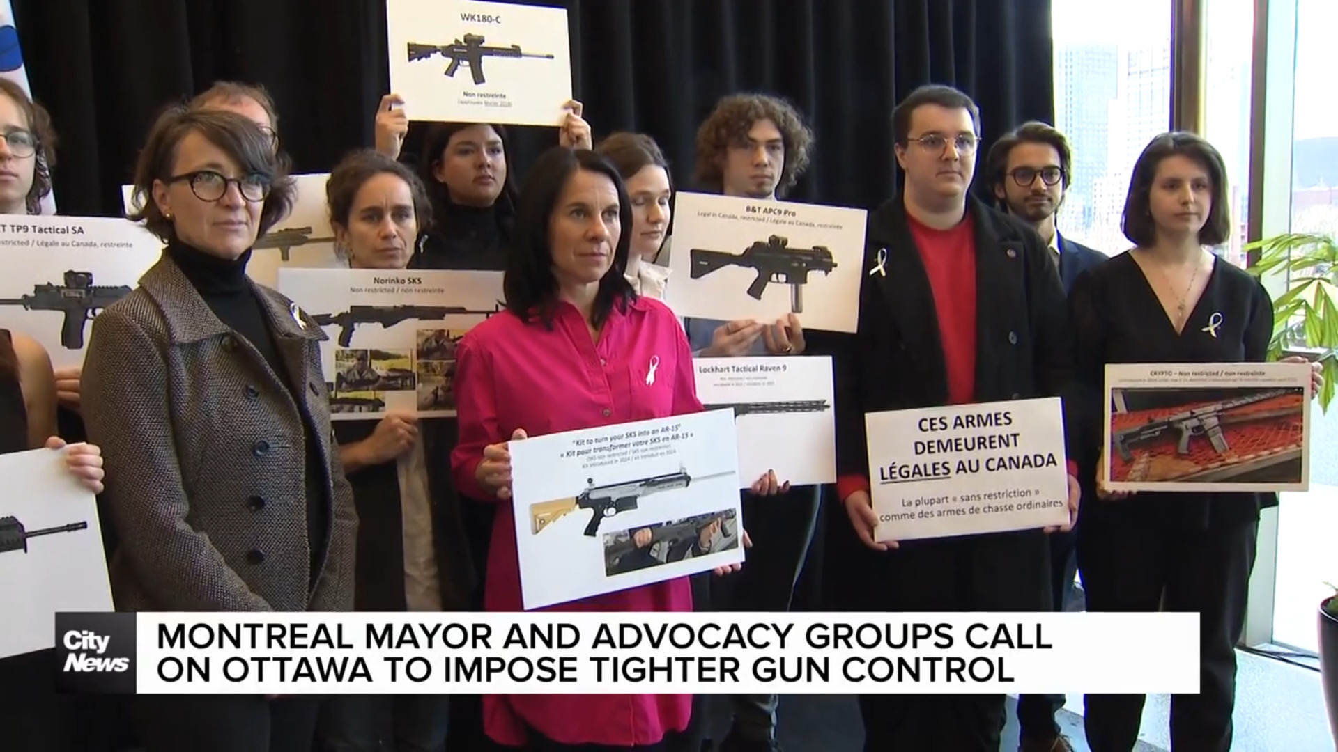 Montreal Mayor, Polytechnique survivors call for stricter gun control