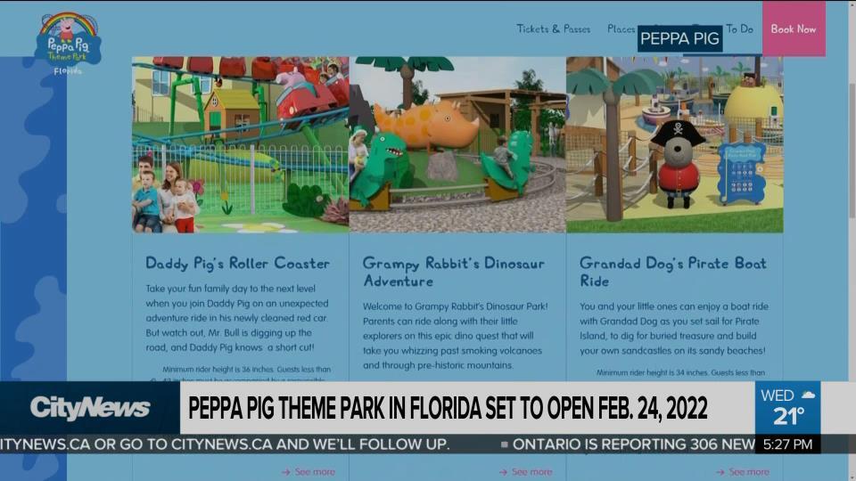 Peppa Pig Theme Park Gets Set To Open In Florida | Citynews Toronto