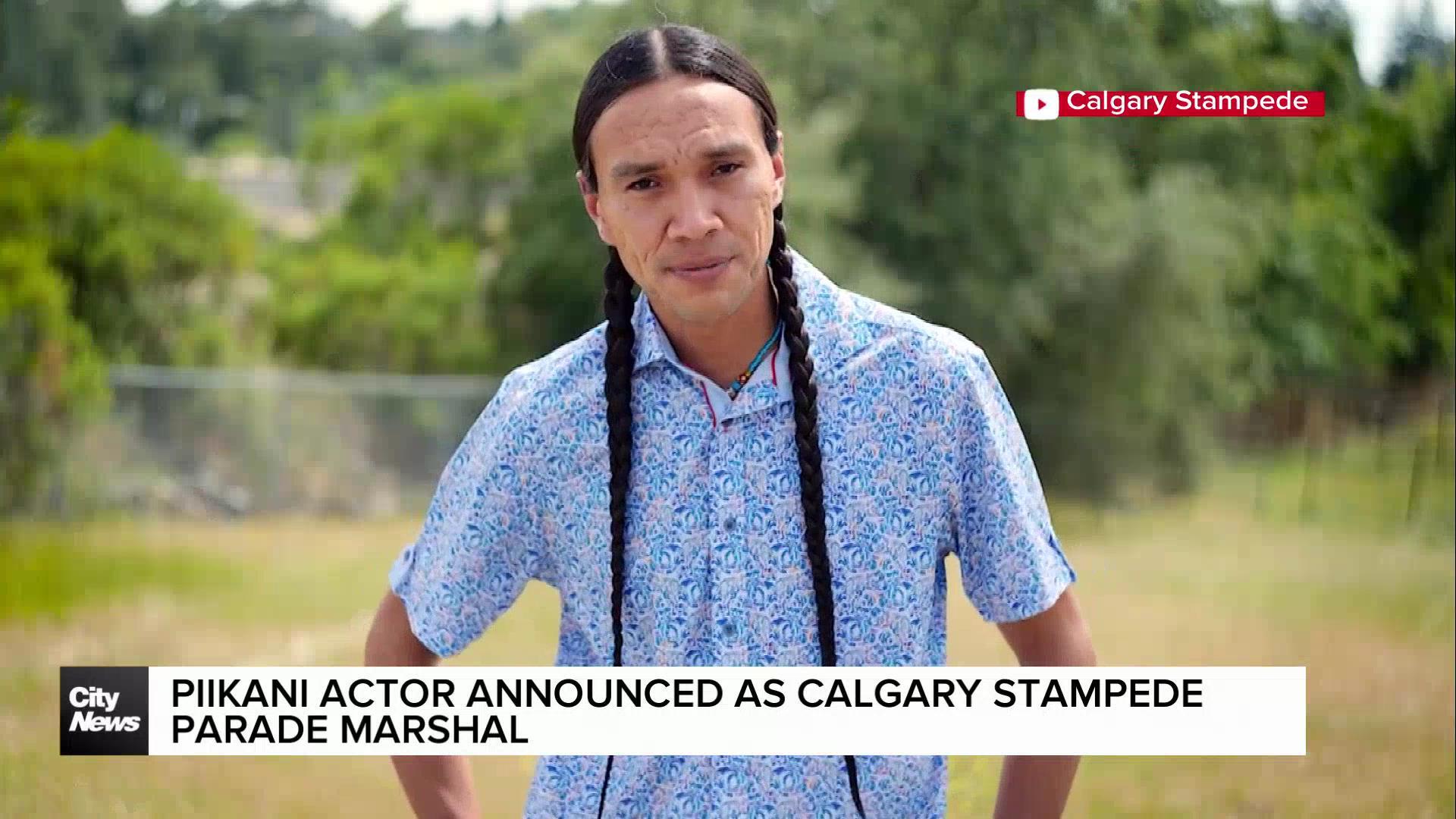 Piikani actor announced as 2024 Calgary Stampede Parade Marshal