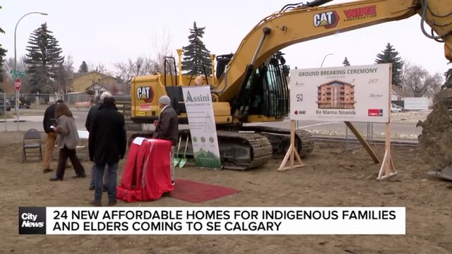 24 new affordable homes Indigenous families and Elders coming to SE Calgary