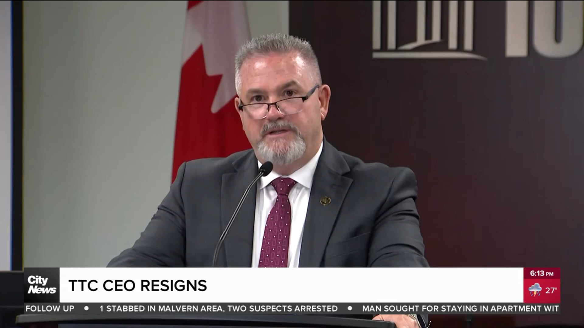 TTC CEO set to resign; federal funding still needed for Line 2 trains