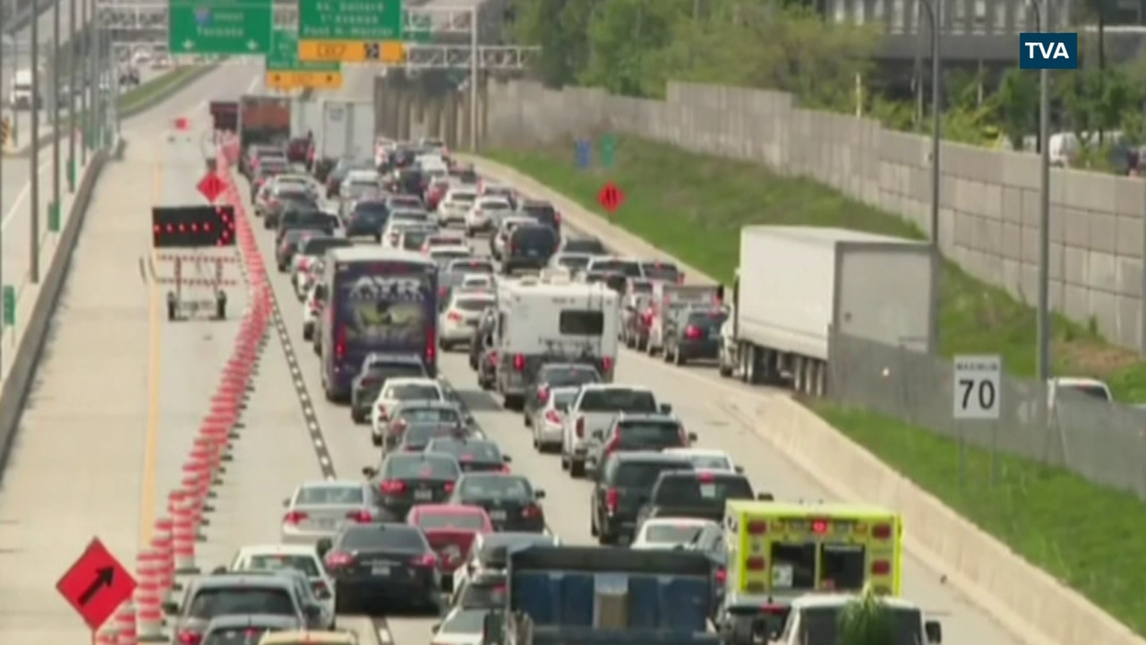 Montrealers Stuck In Standstill Traffic On Hwy 20   Image 