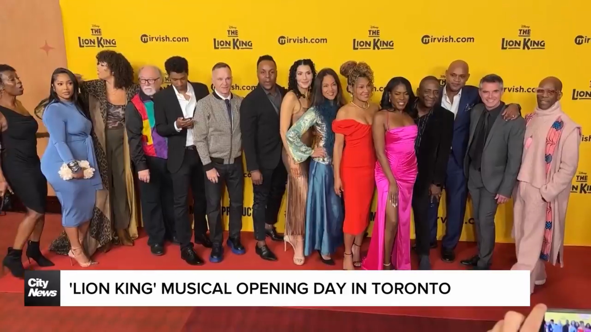 'Lion King' musical opening day in Toronto