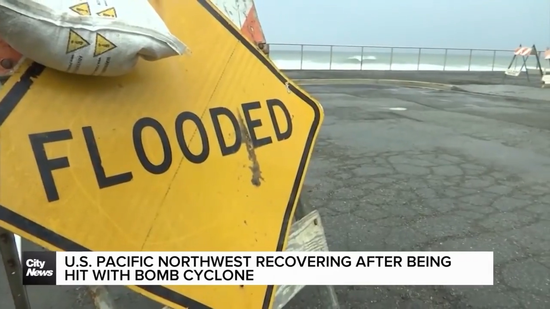 'Atmospheric river' slamming parts of U.S. after 'bomb cyclone'