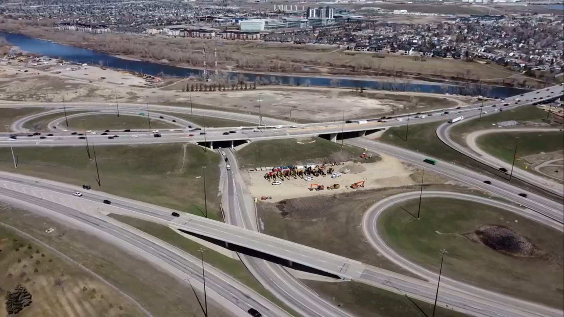 Construction to close some ramps onto Deerfoot Trail