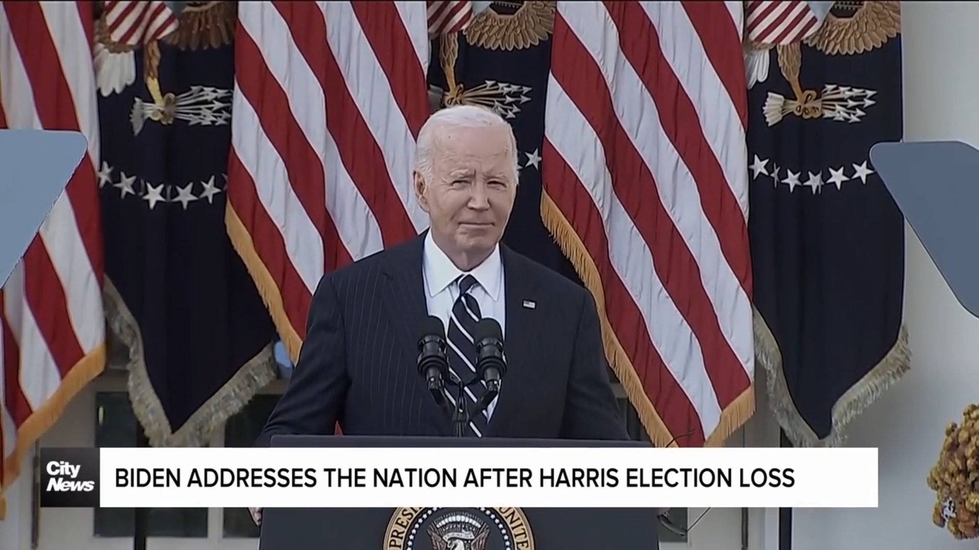 'We lost this battle': Biden addresses the nation after Harris election loss