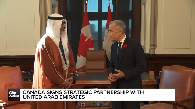 Canada & UAE sign strategic partnership