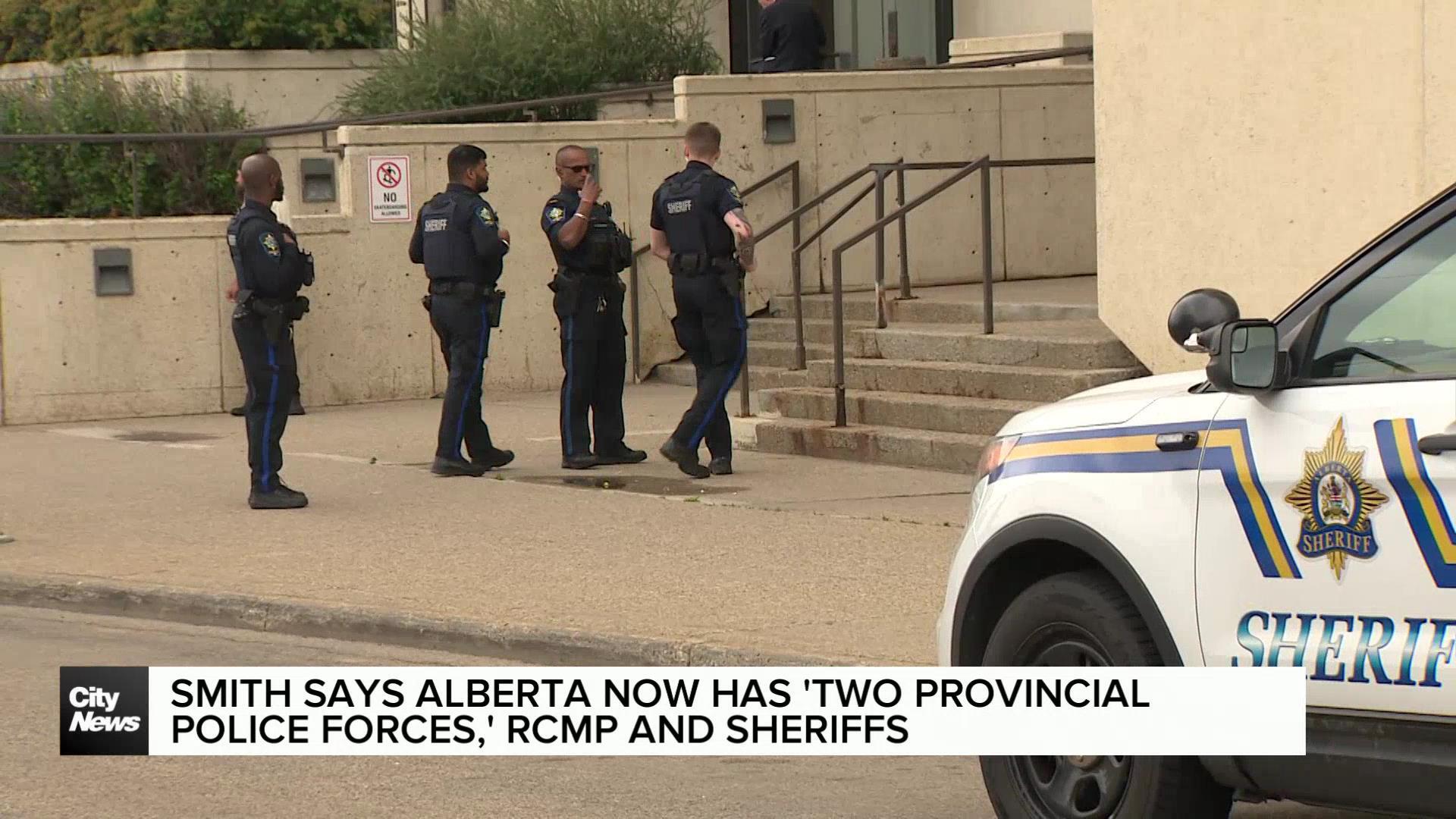 Alberta now has '2 provincial police forces': premier