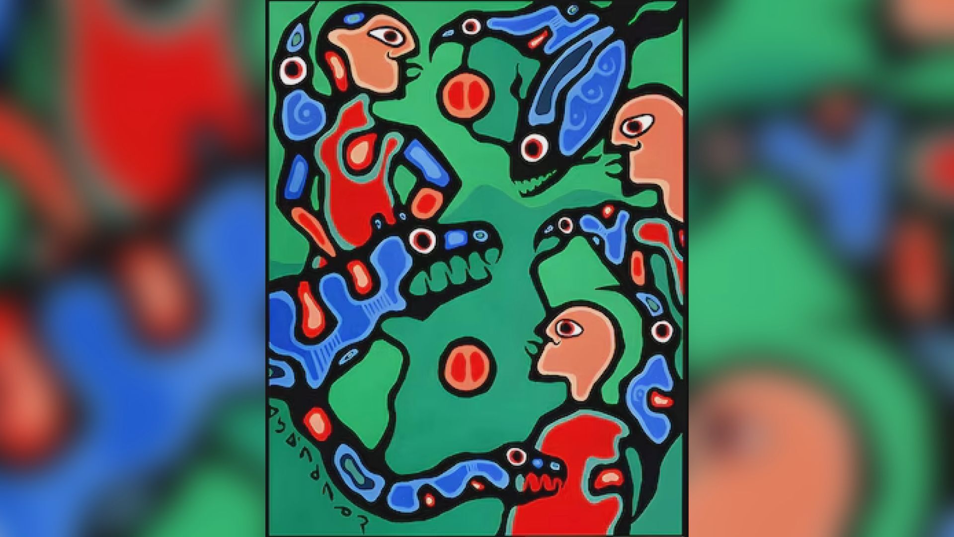 Fake Norval Morrisseau painting uncovered at The Winnipeg Art Gallery
