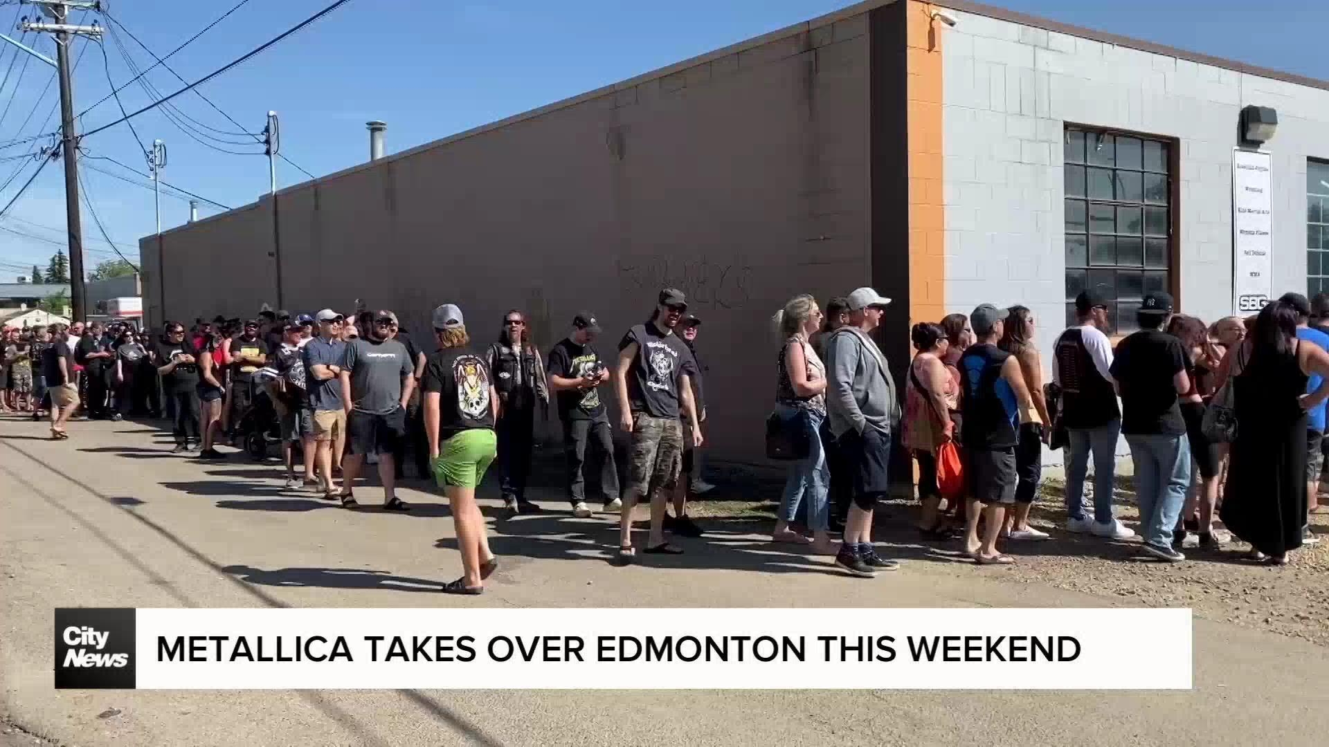 Metallica takes over Edmonton this weekend