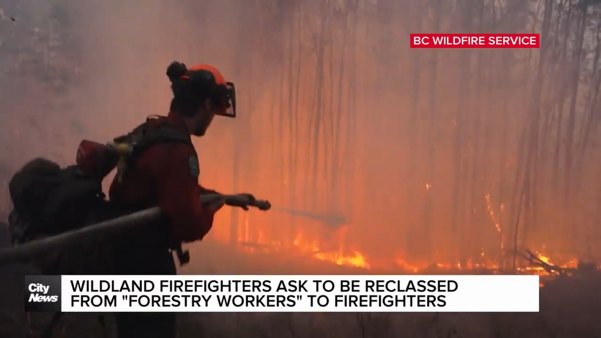 The firefighters not considered “firefighters”