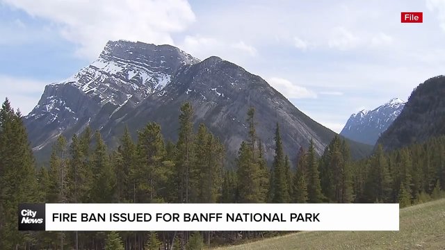 Fire Ban issued for Banff National Park