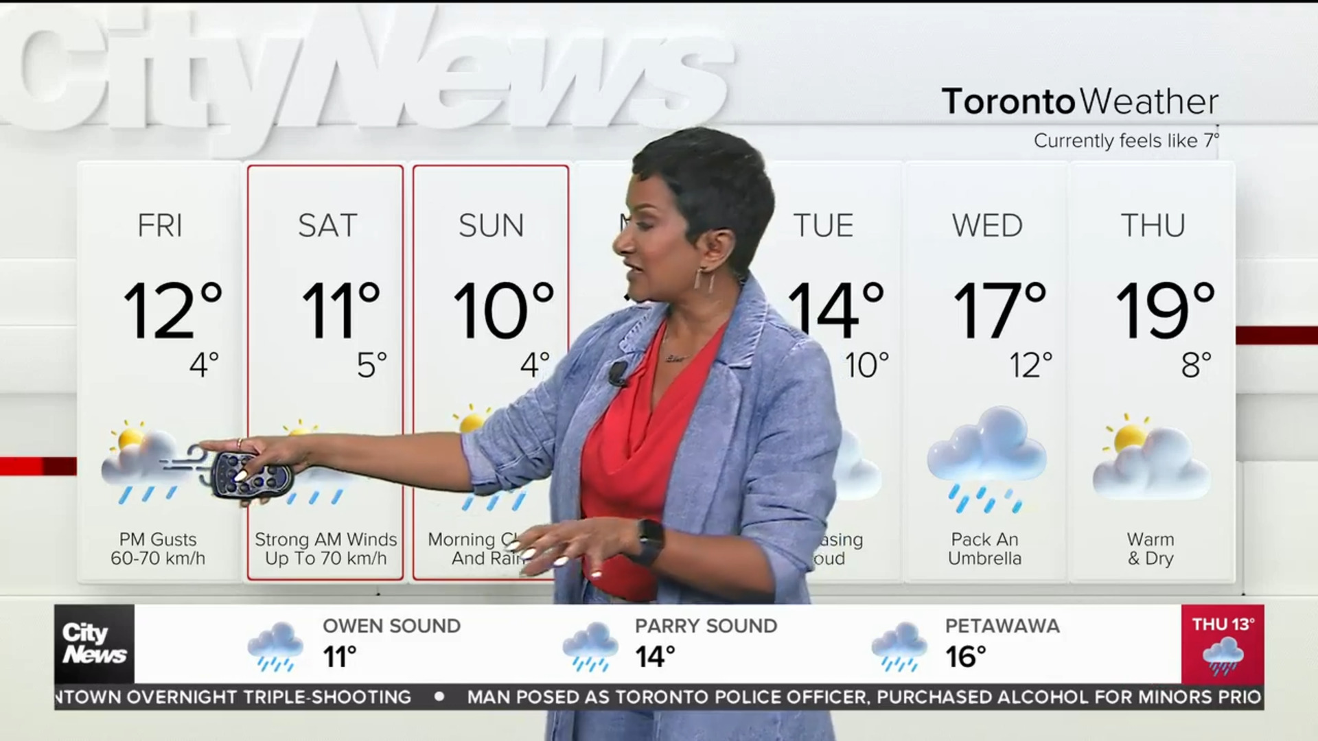 More rain with possible flurries to start the weekend