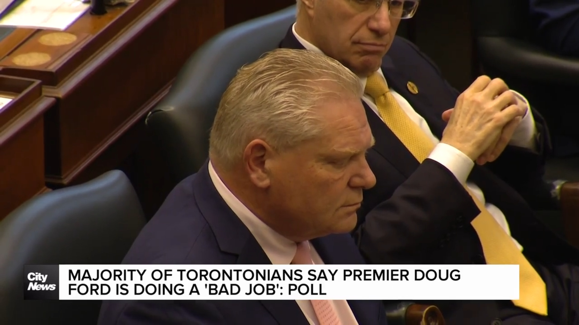 Majority of Torontonians feel Premier Ford is doing a 'bad job": poll