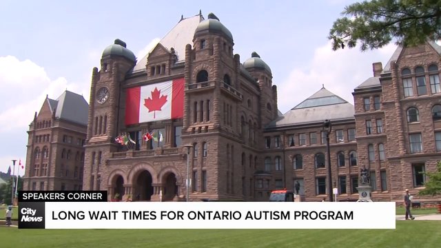 Long wait times for Ontario autism program
