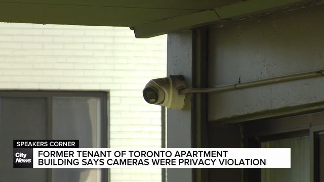 Former tenant says cameras in Toronto apartment building were privacy violation