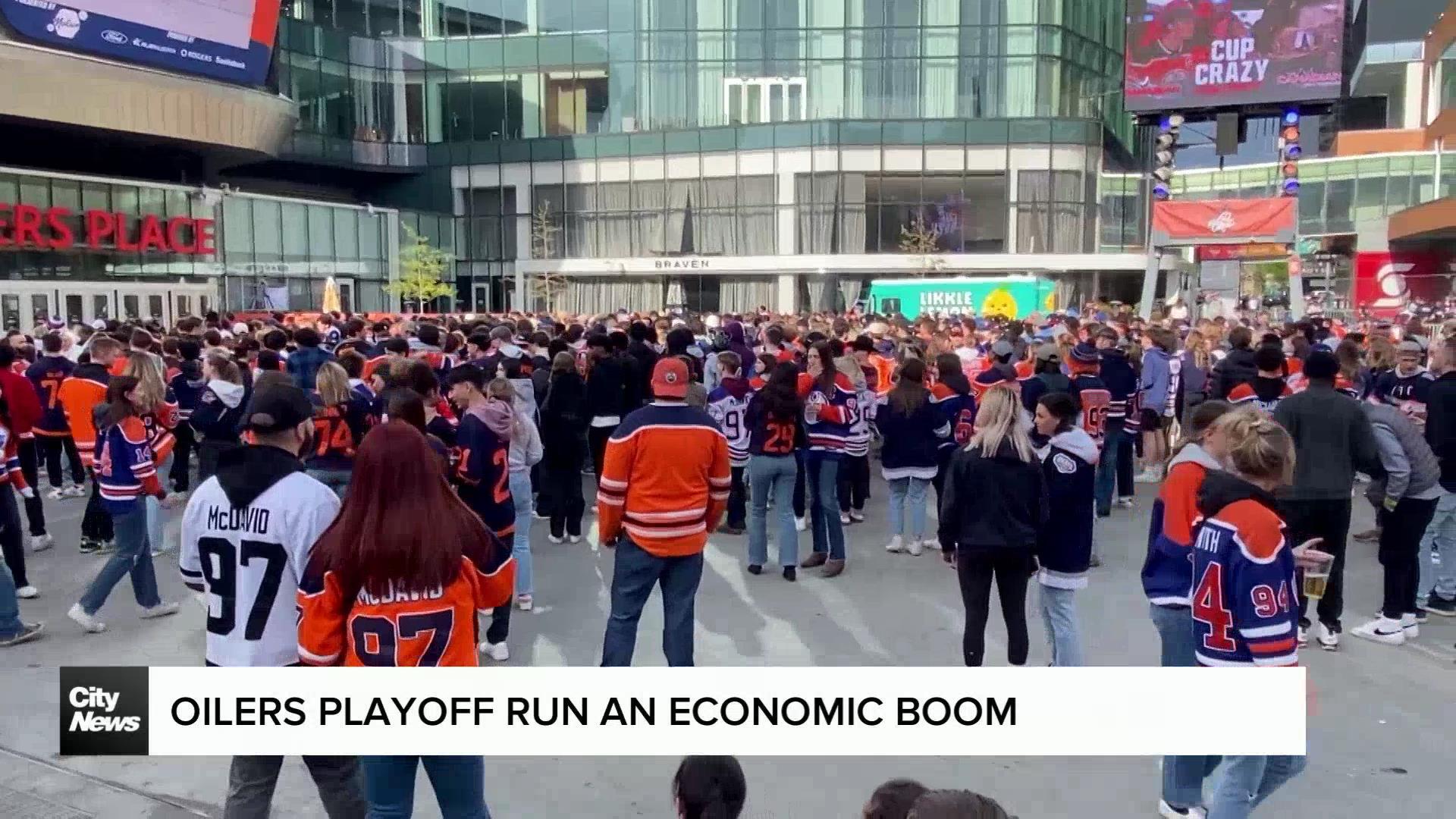 Oilers playoff run an economic boom for Edmonton