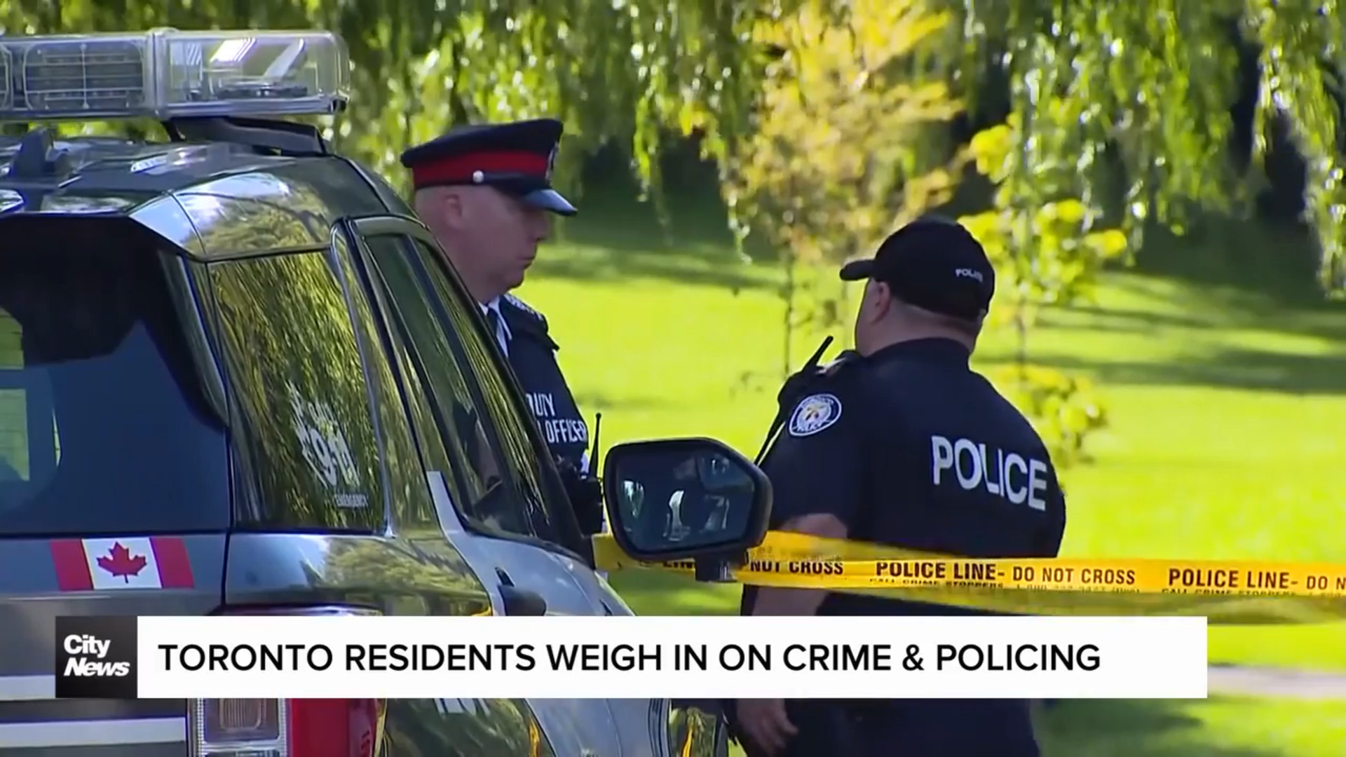 Toronto residents weigh in on Crime & Policing