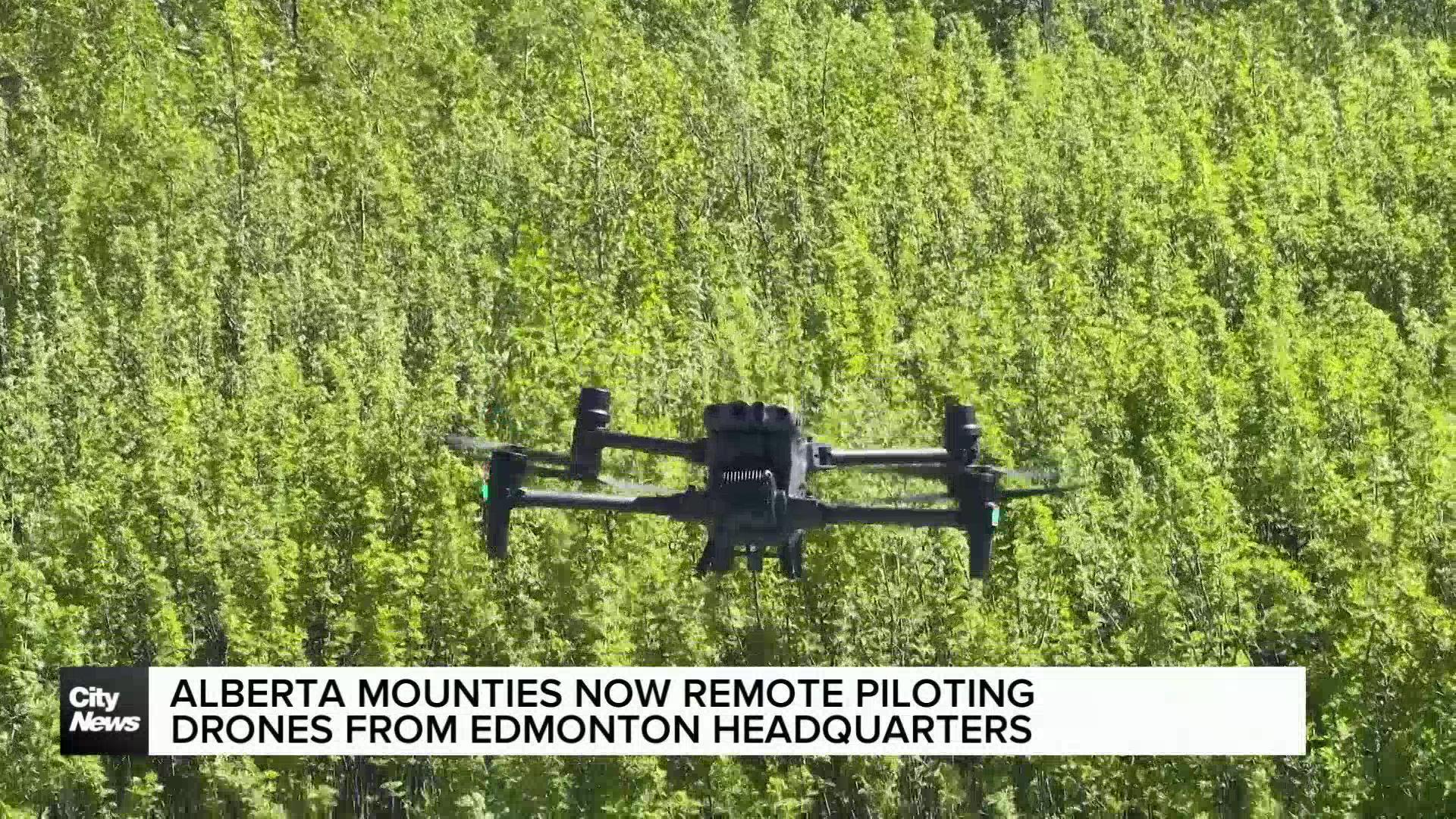 Alta. Mounties remote piloting drones