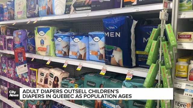 Quebec’s changing demographics hit the diaper aisle