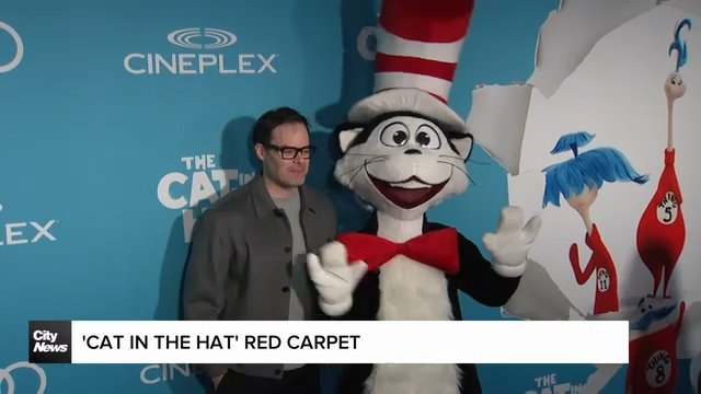 'Cat in the Hat' movie premiere