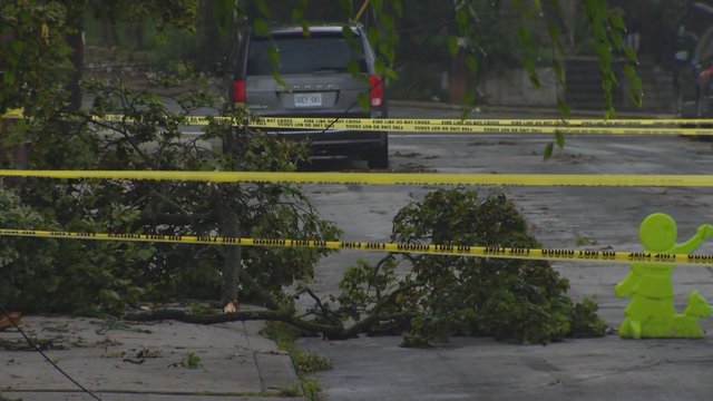 Toronto storm damage captured in footage of aftermath
