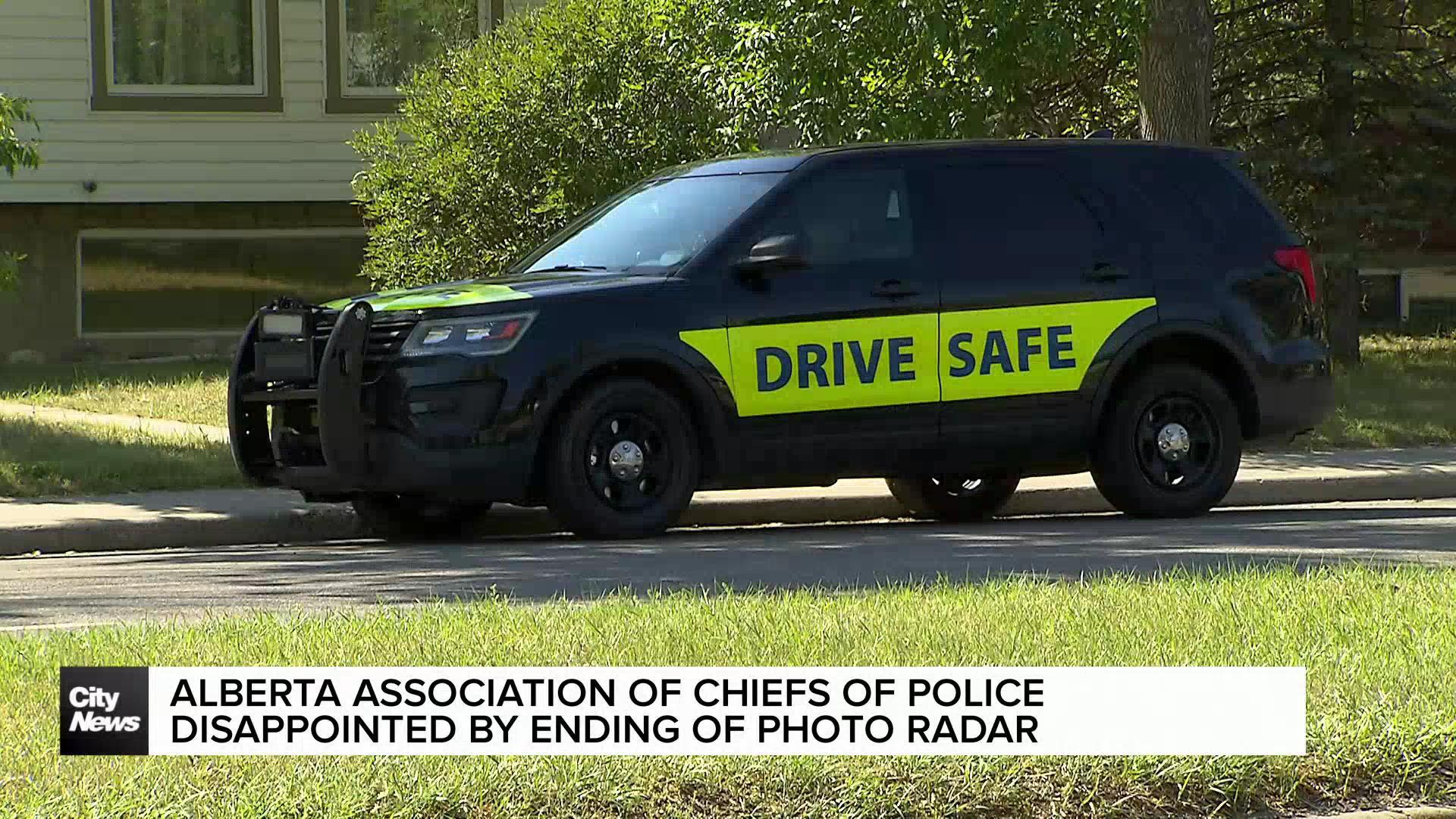 Alberta Association of Chiefs of Police disappointed by ending of photo radar