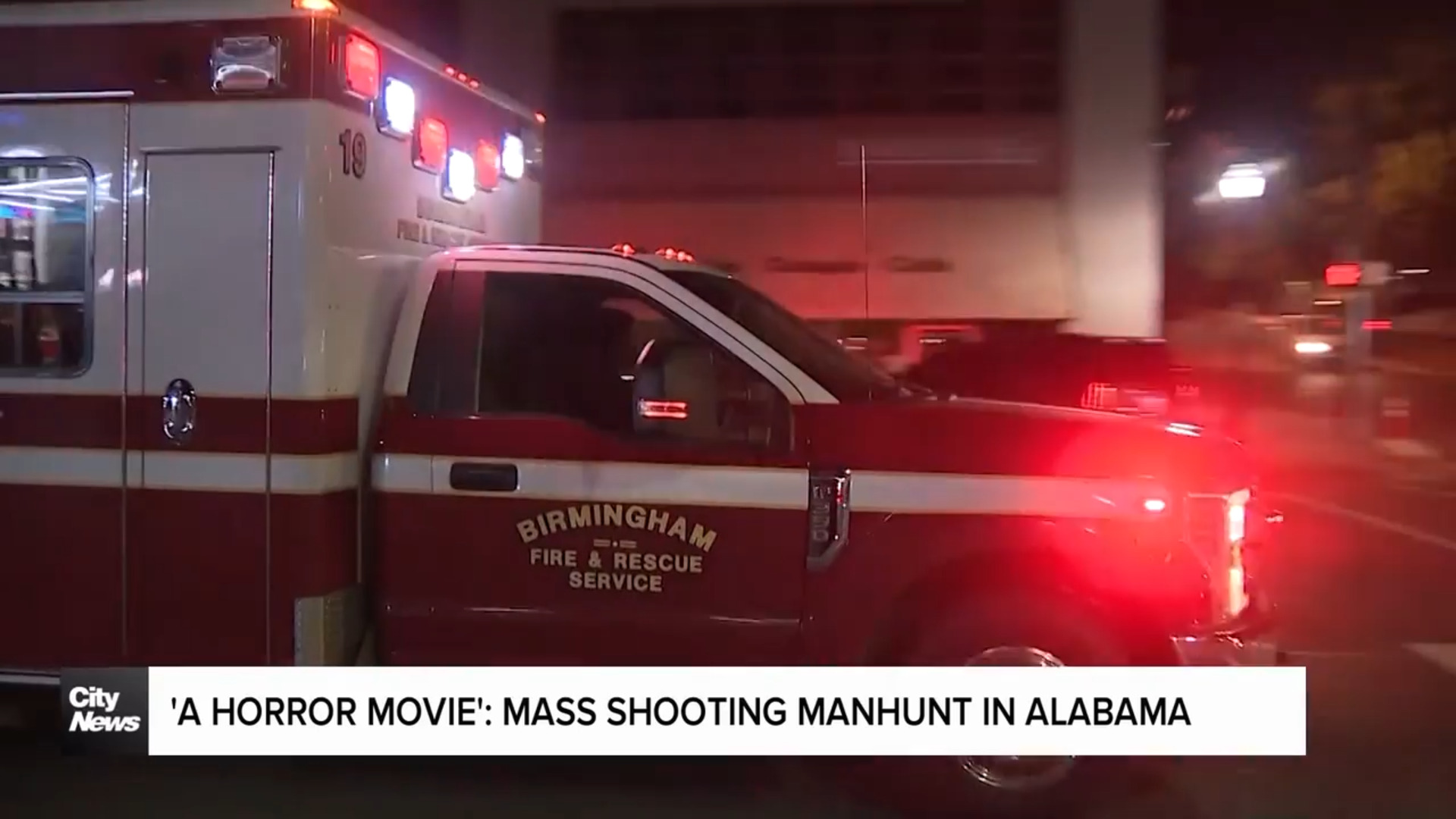 Mass Alabama shooting manhunt like a 'horror movie'