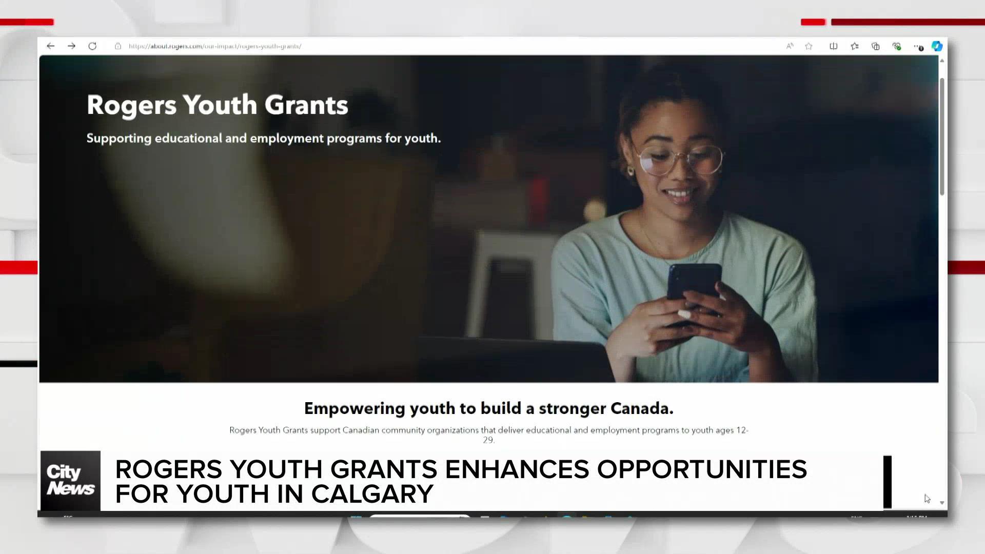 Rogers Youth Grants enhances opportunities for young Calgarians