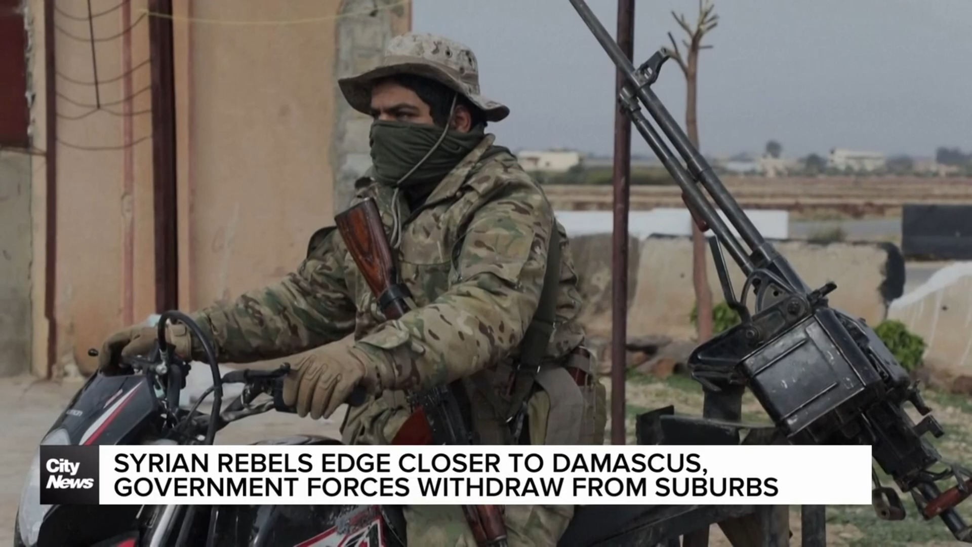 Syrian rebels edge closer to Damascus