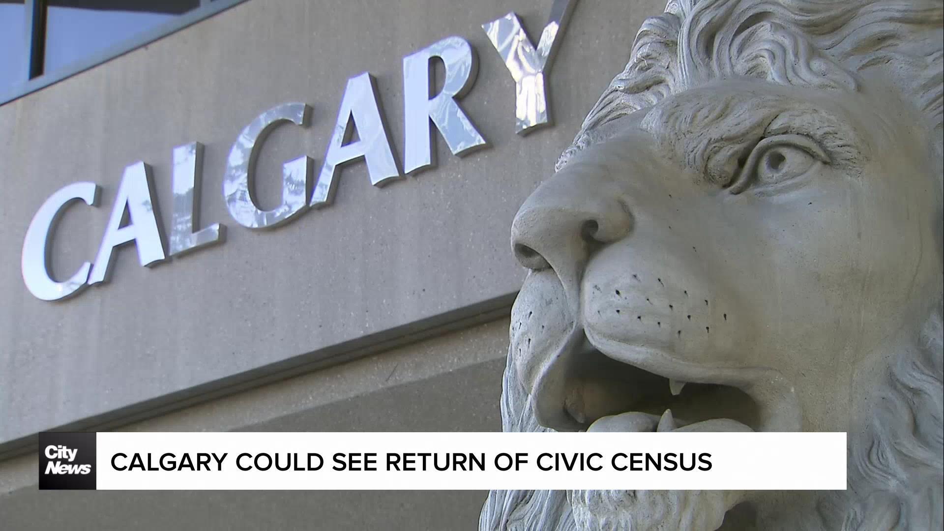 Calgary could see return of civic census