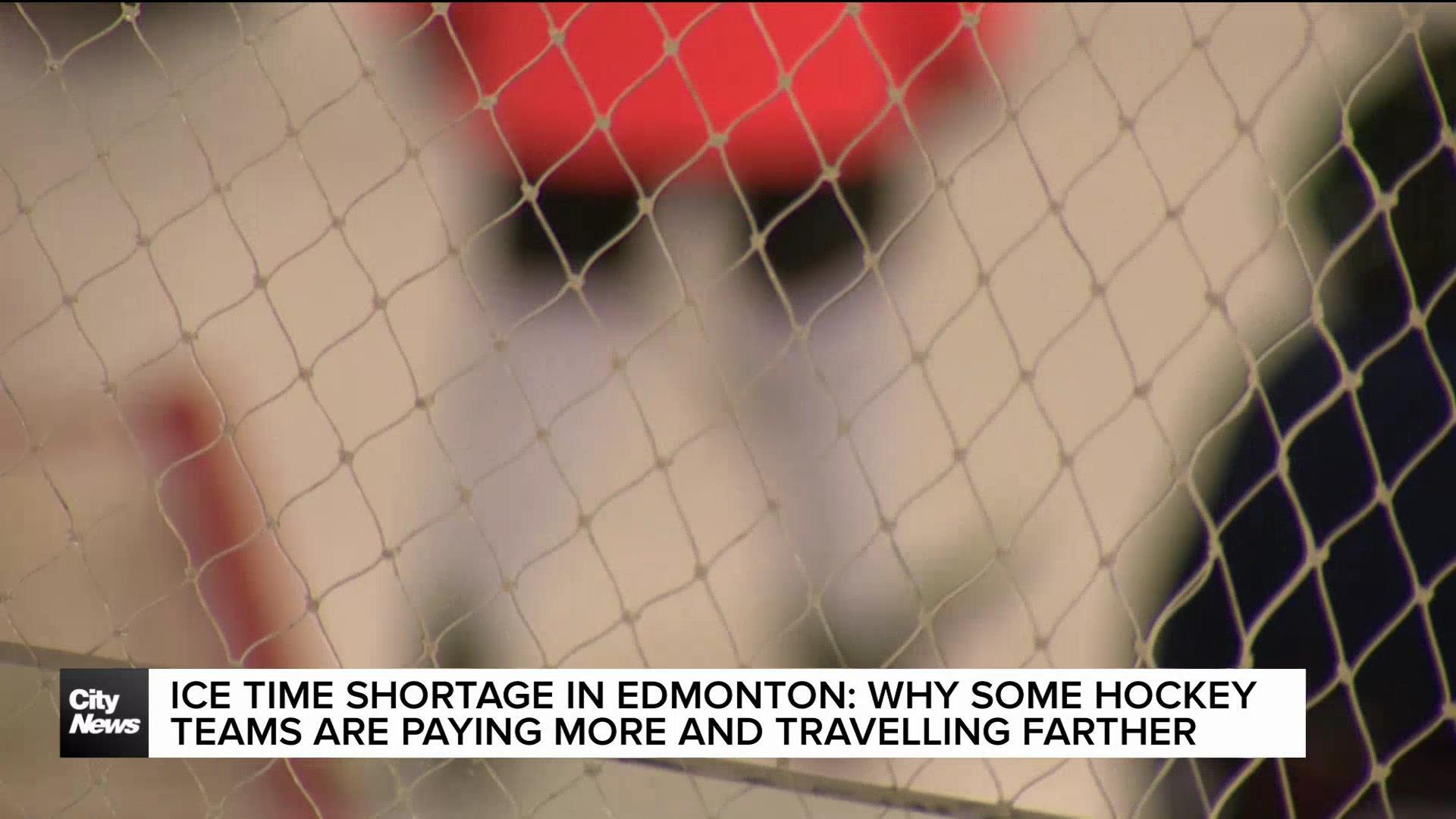 Edmonton hockey teams facing shortage of ice times