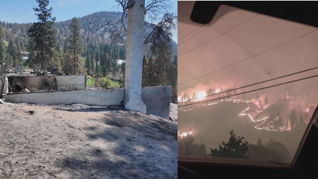 Okanagan residents return to what's left after scale of wildfire's destruction comes to light