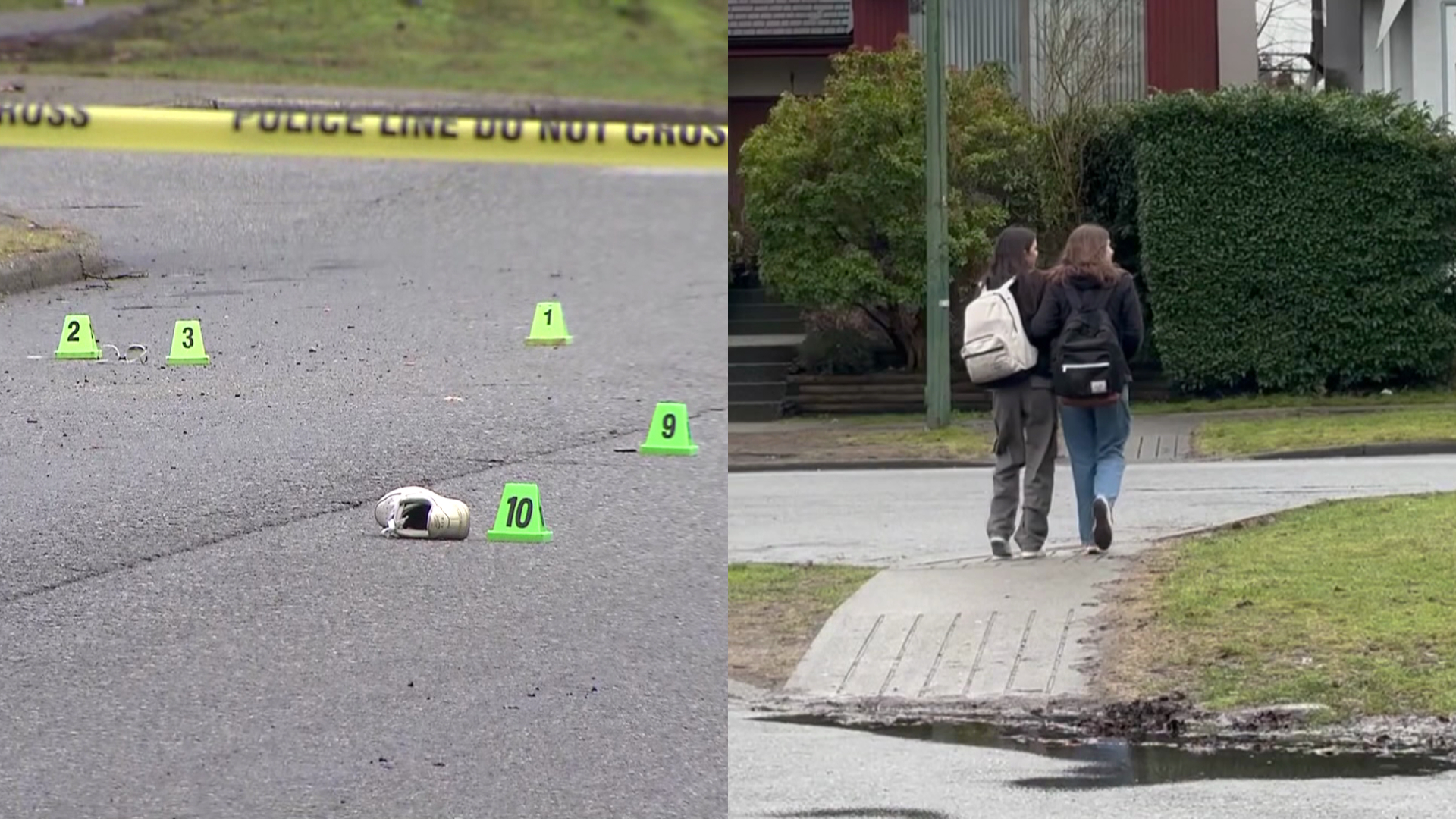 Vancouver Police are investigating a serious collision that sent a teenaged student to hospital Tuesday