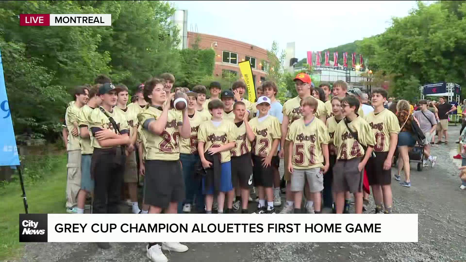 Alouettes fans excited for home opener
