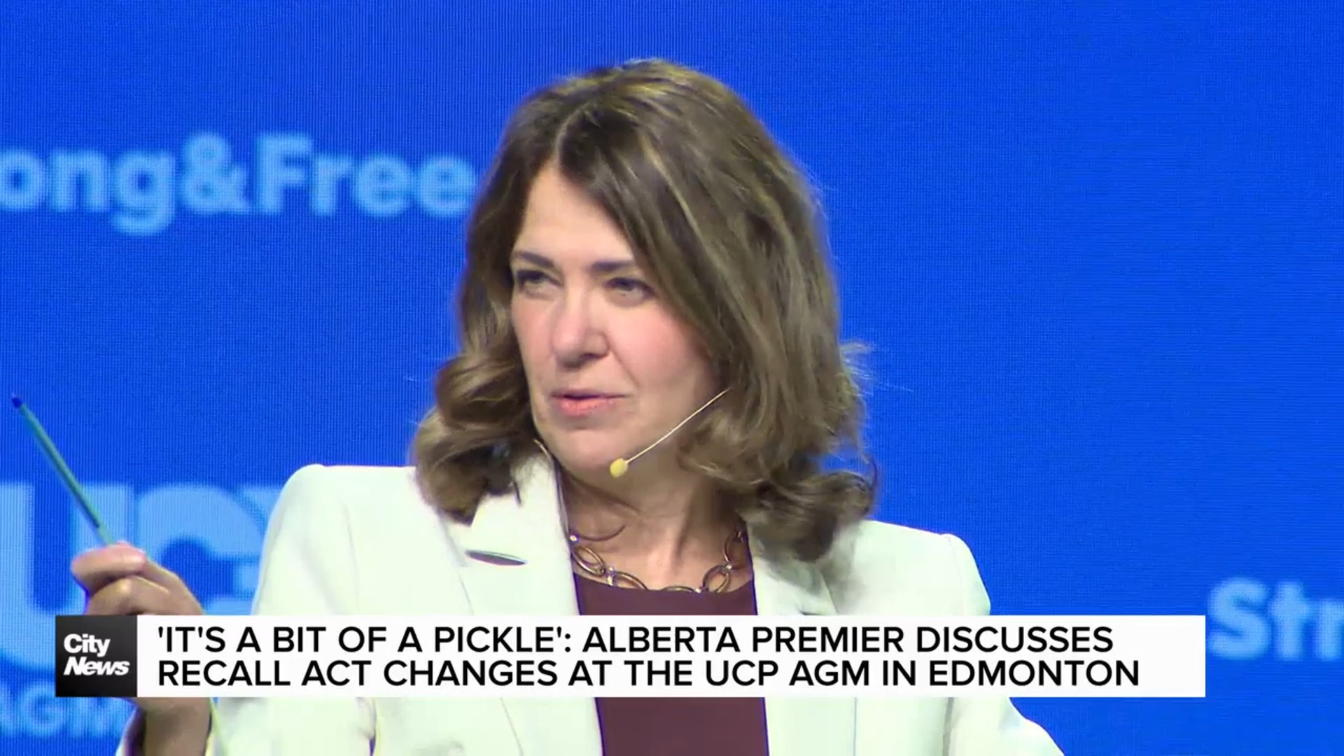 Smith discusses Recall Act changes at UCP AGM